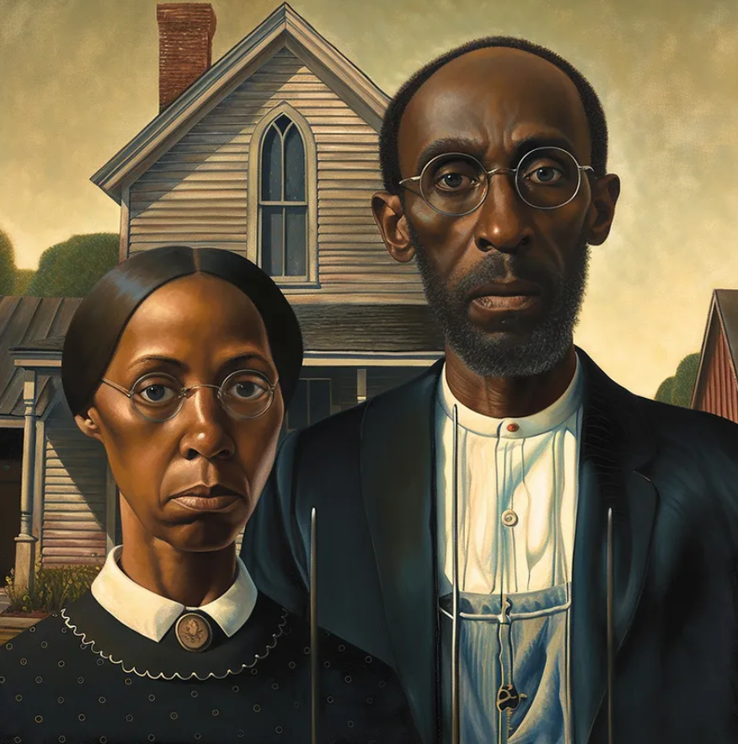 New American Gothic by Nettrice Gaskins